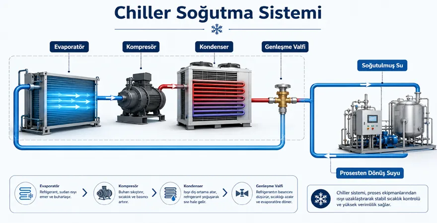 Chiller soğutma sistemi nedir